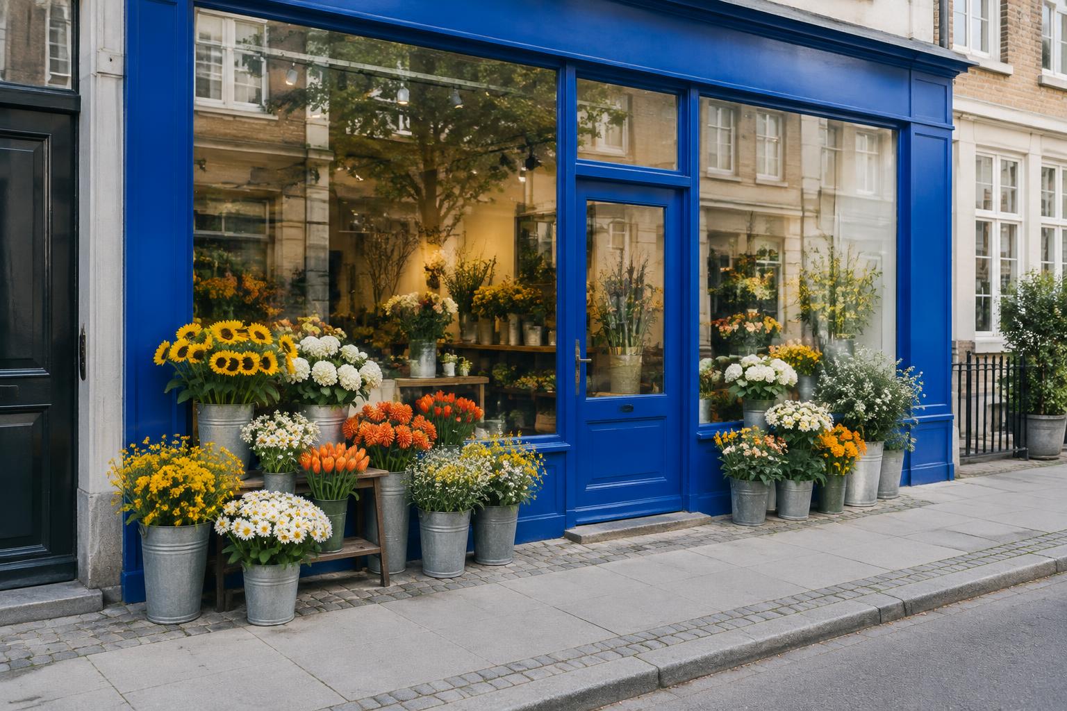 Blomsterbutik · Webdesign & fotografi